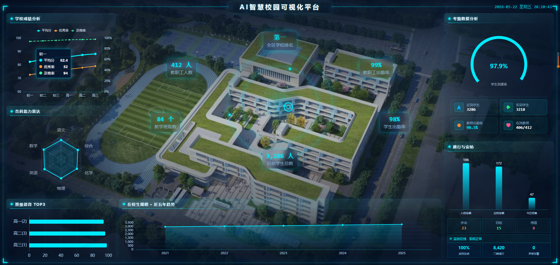 成绩课表教学日志